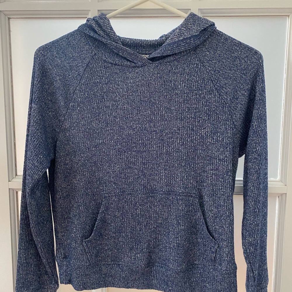 Athleta Girl LS Blue Hoodie